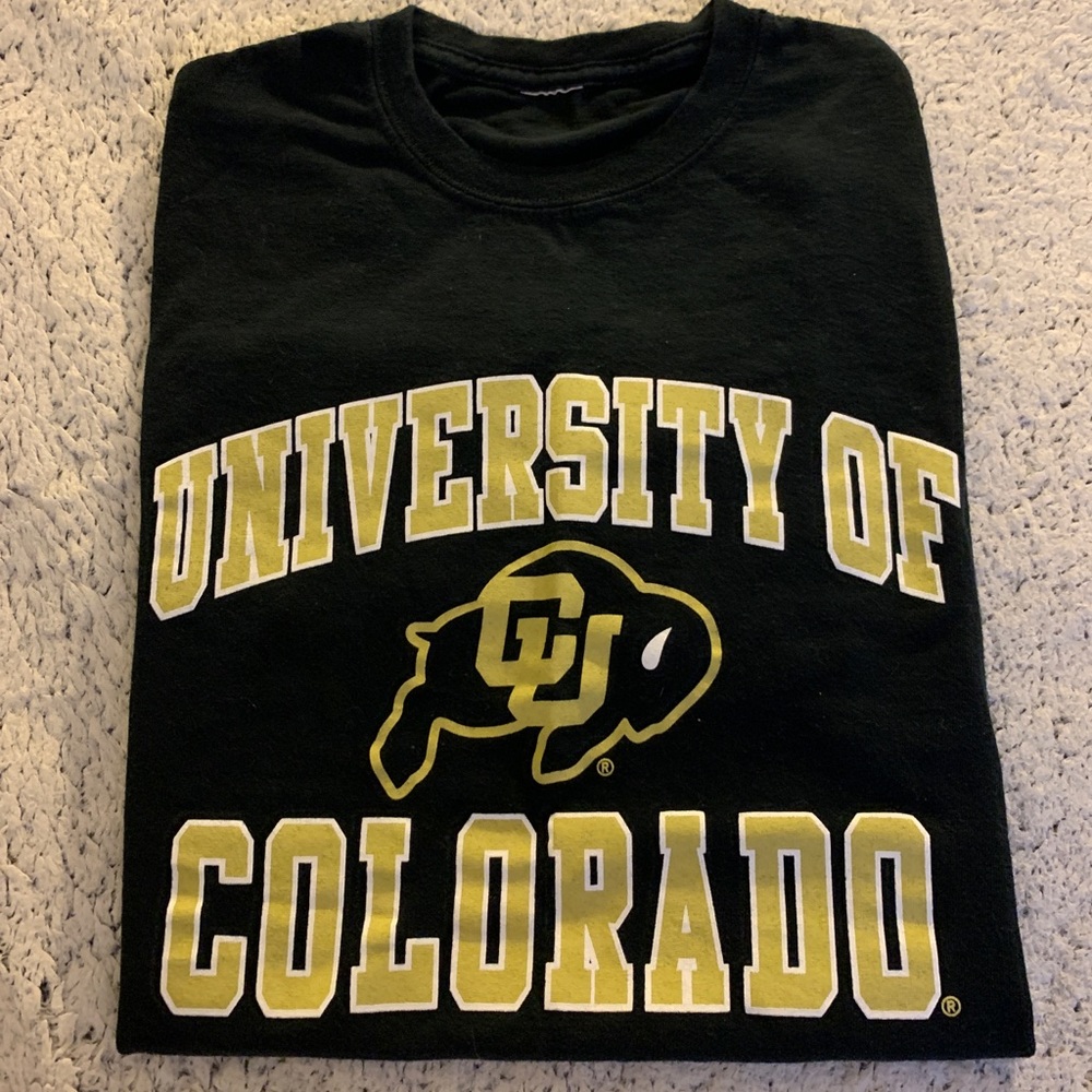 Black University of Colorado T-Shirt